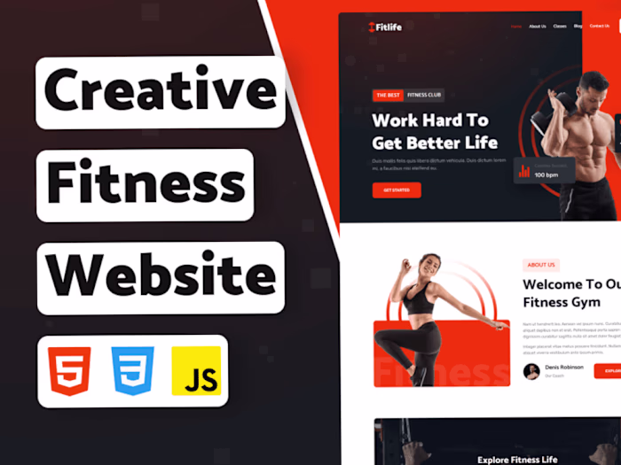 Creative Fitness website
