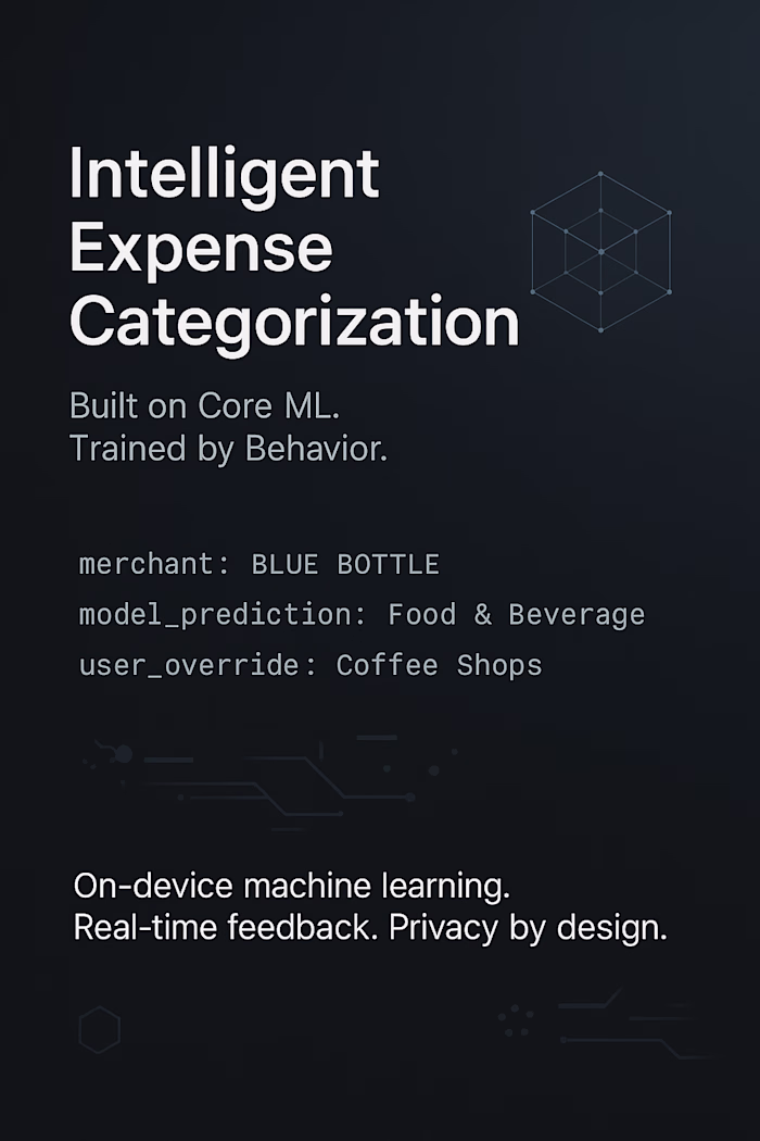 Smart Spending: ML-Driven Transaction Tagging