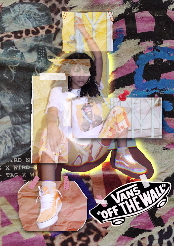 Vans promo example for portfolio