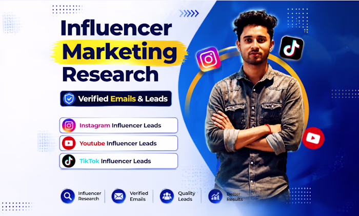 Get Influencer Leads

We're providing Influencer