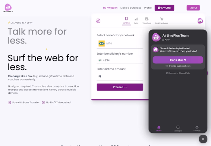 Airtimeplus-Beta