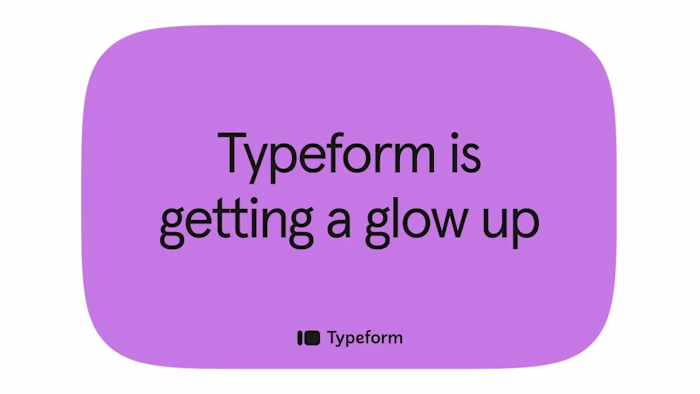 Typeform Brand Strategy Redesign