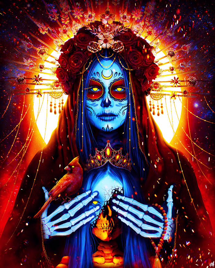Photomanipulation | "Holy Death" on Behance
