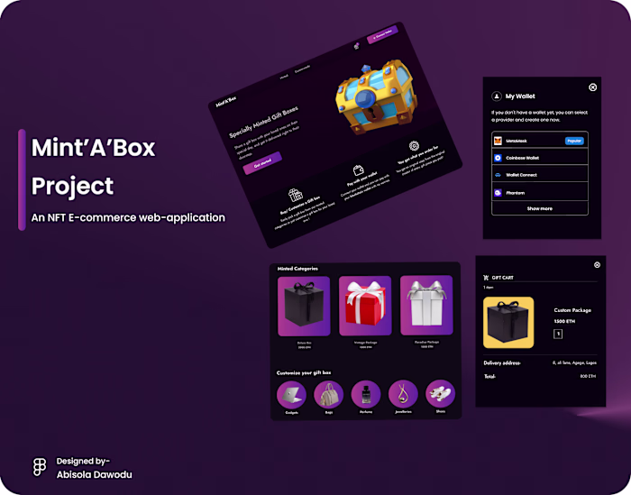 NFT E-commerce web-app
