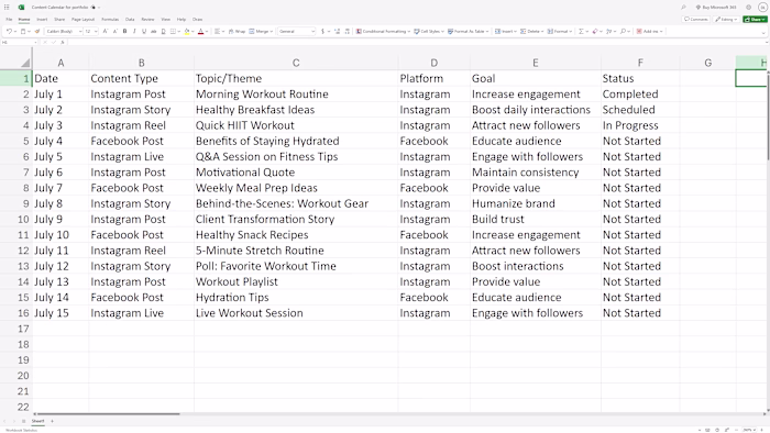 Strategic Content Calendar for Social Media Influencers