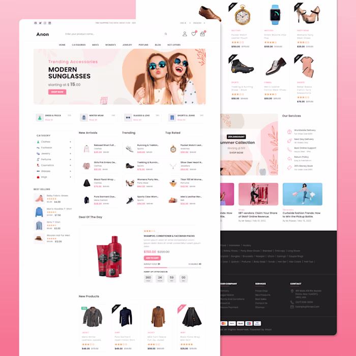 E-commerce Website with Laravel, MySQL