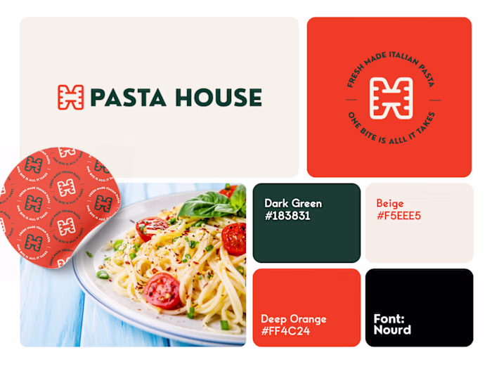 😍 The branding for Pasta
