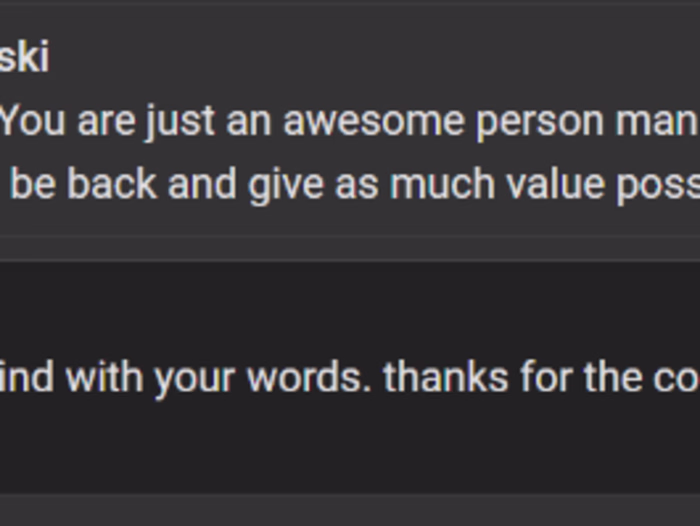 Providing Community Support to Members
