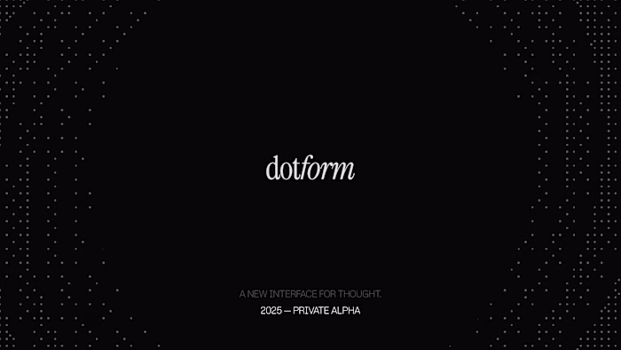 Pitch Deck slides for DotForm.