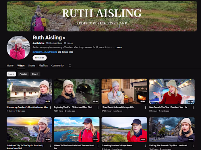 YouTube Channel Content Editing
