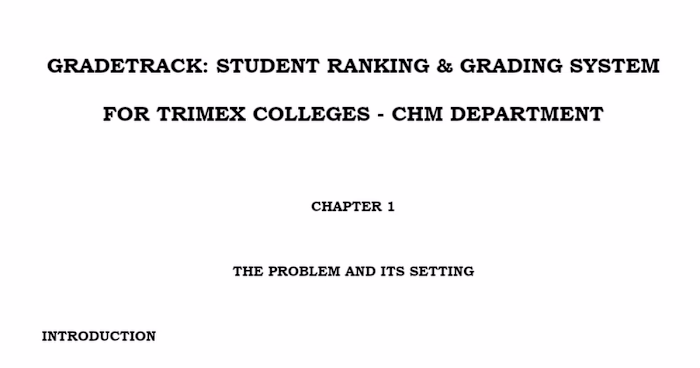 GradeTrack Capstone and System architecture