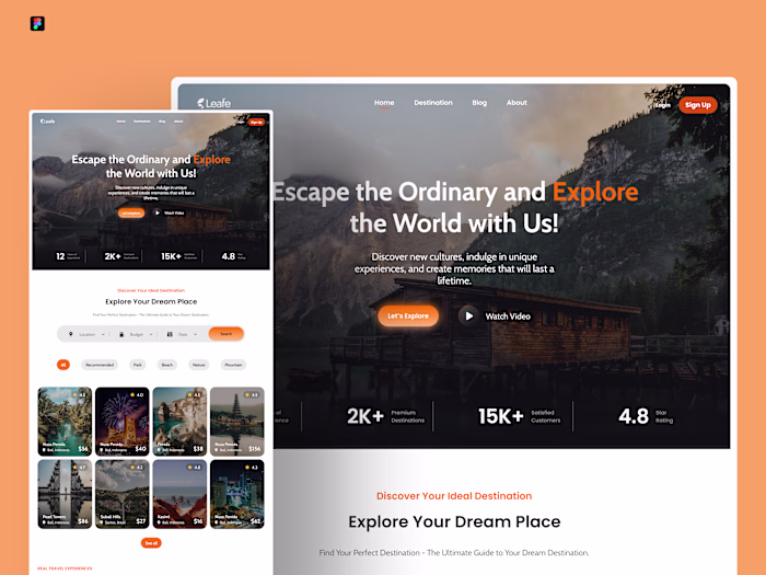 Leafe - Web Design