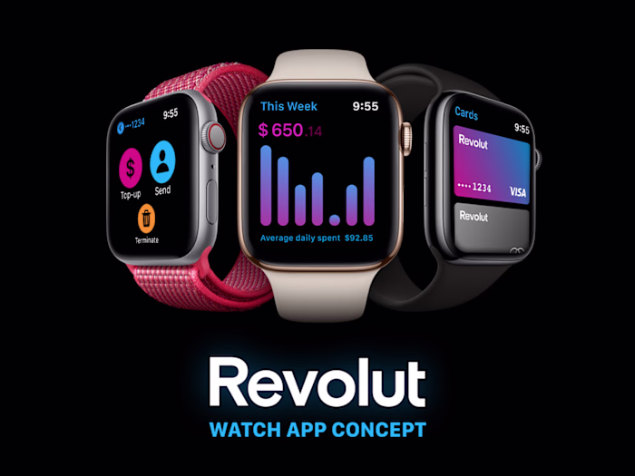 Redesign Revolut App for Apple