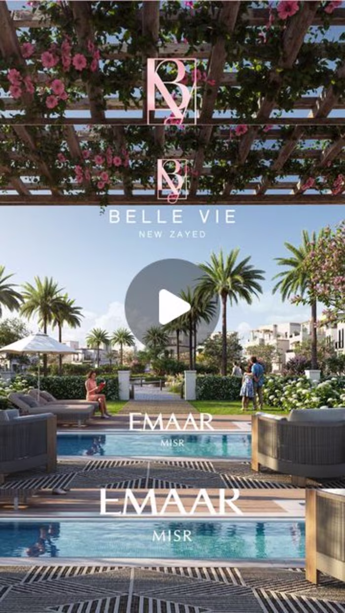 Emaar Misr on Instagram: “Live a life of beauty at Belle Vie. L…