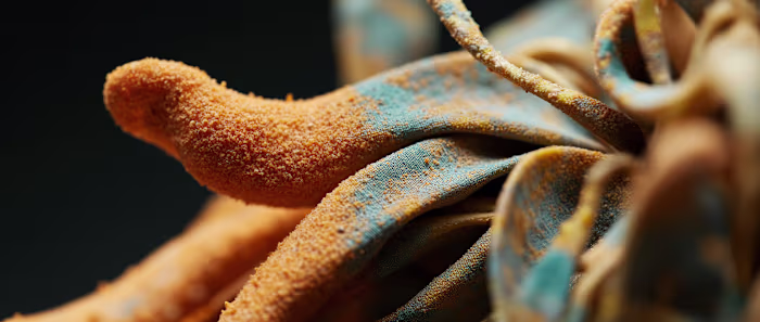 A cloth metamorphosis from silence and stillness to blossom ...
