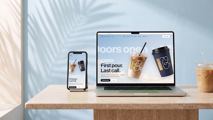 Cafe Seventy Two | Website Design & Framer Theme