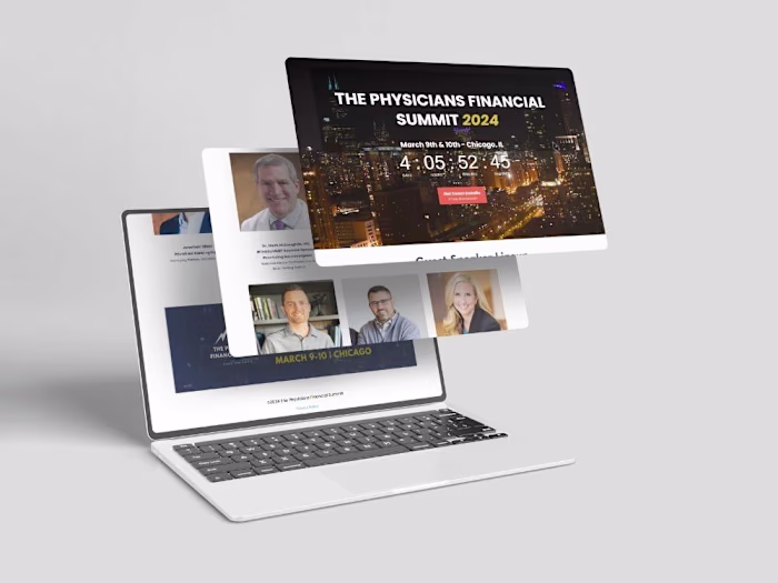 A client needed a website