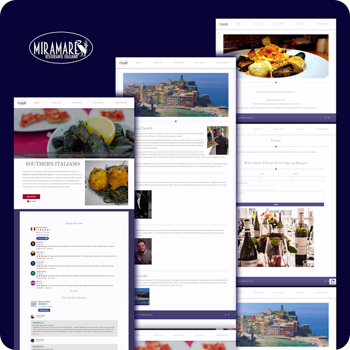 Local Restuarant Website