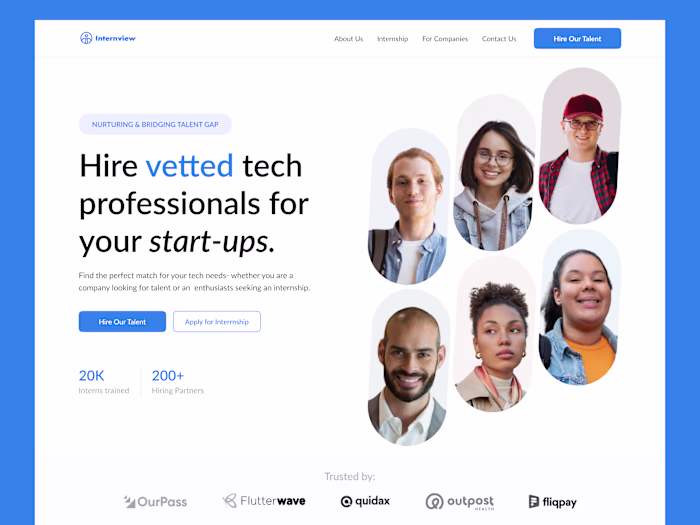 Internview Web design