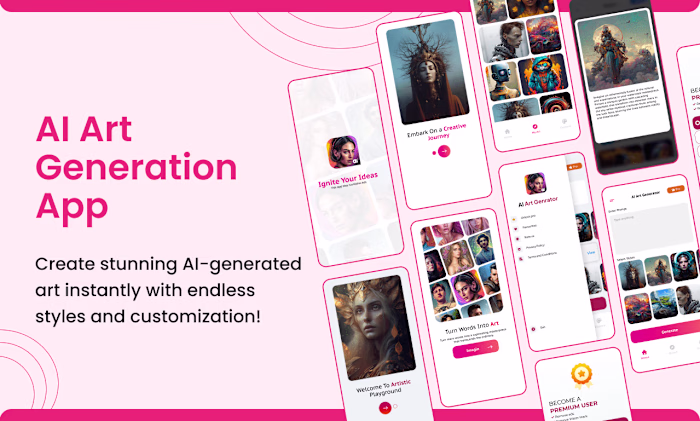 AI Image Generator App | Imagine PRO