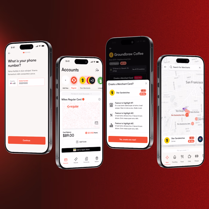Mobile App for Community Focused Loyalty, Rewards and Cards