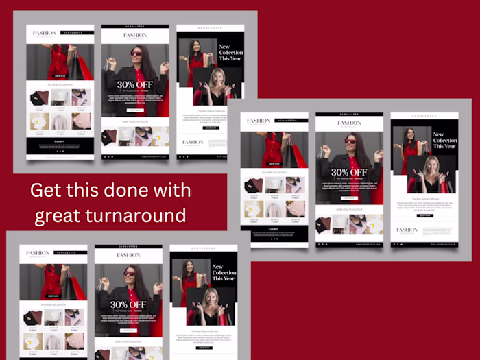 Highly customizable Email Workflow Creation for clothing brand