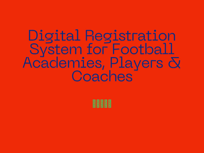 Development of MyLFA Registration Platform