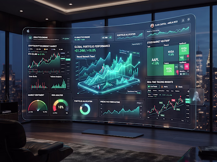 Elara Capital - Financial Dashboard UIUX
