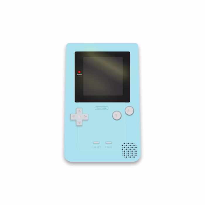 Gameboy Hero Section Design