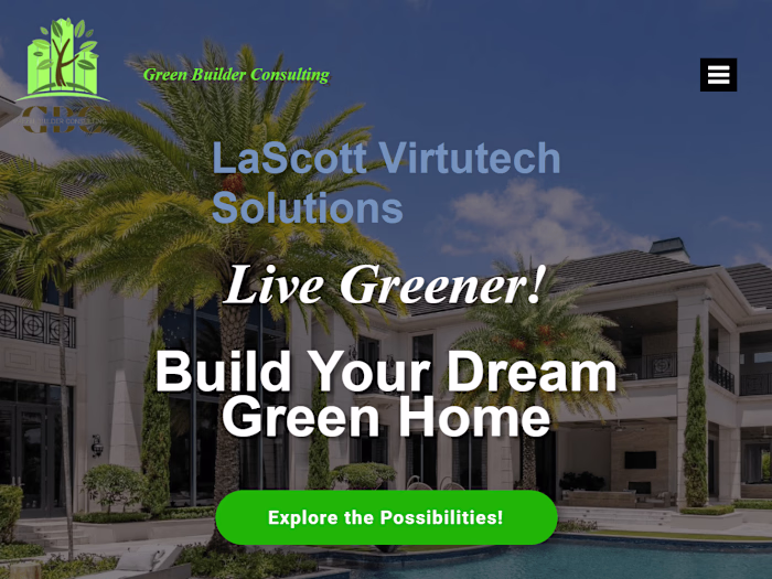 Website Redesign for Small Green Home Business