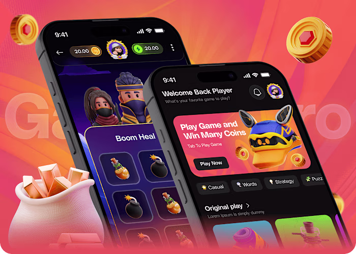 Futuristic Play-to-Earn Mobile Gaming Platform