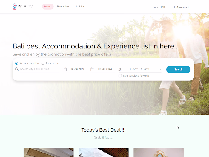 My List Trip