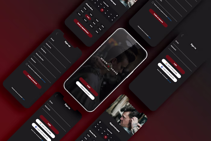 Moon Shave- Branding & UX UI Design