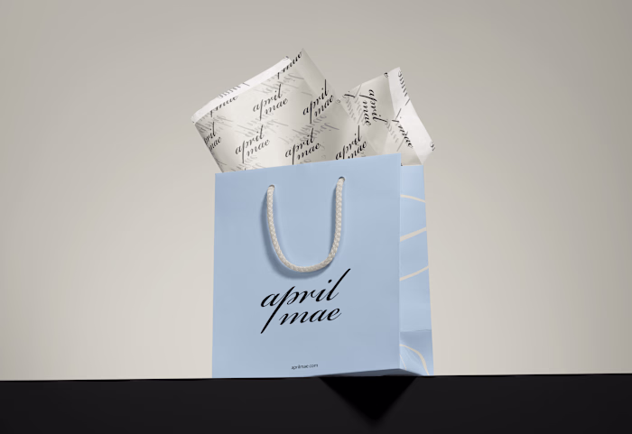 April Mae - Seamless underwear Branding