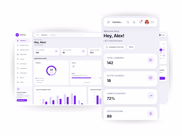 SkillBridge - Learning Management Platform
Online