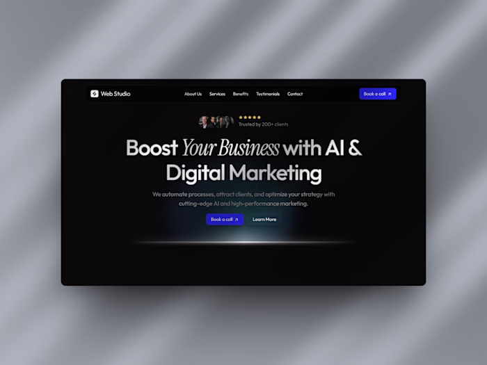 Web Studio — Agency & Studio Template