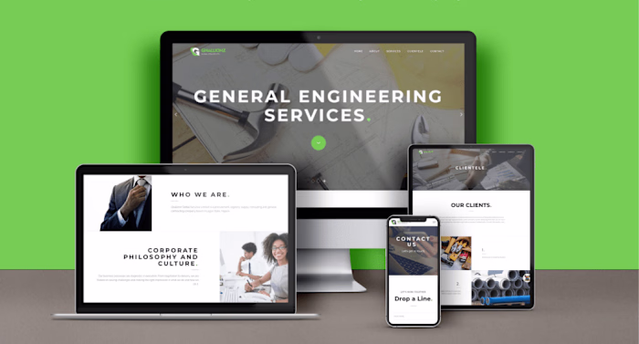 Corporate Web Design
- Ghallionz Global Services