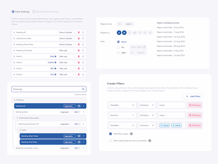 Advanced Reporting Capabilities