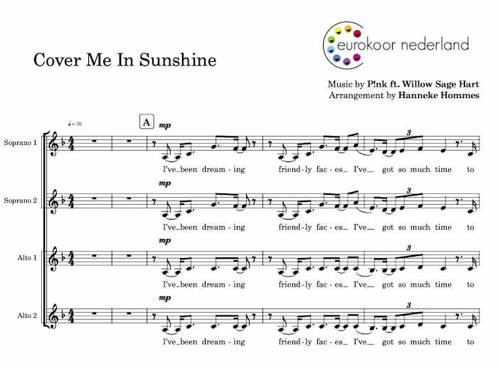 Choir arrangements