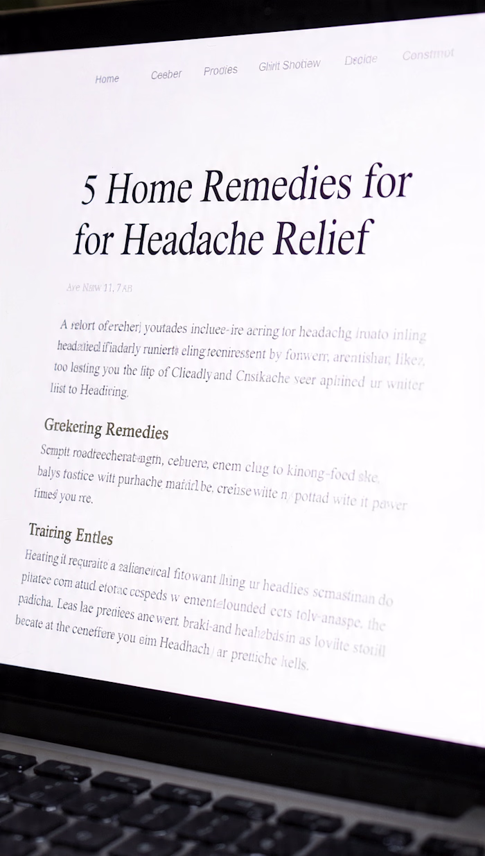 Title: 5 Home Remedies for