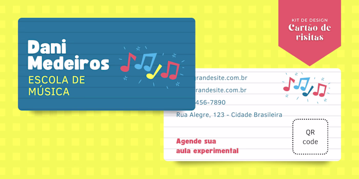 Design Kit with Logo and Stationery: Music teachers