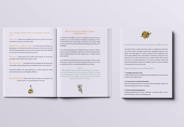 “The Daniel Fast Journal” is