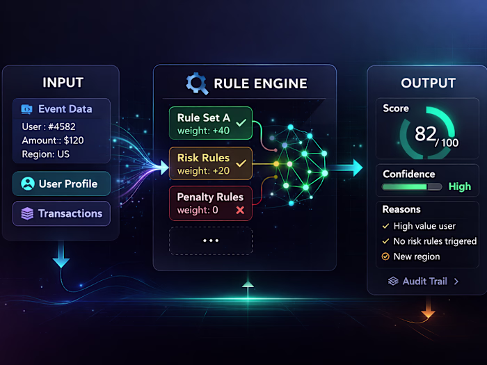 Explainable Decision Engine for Rule-Driven Systems