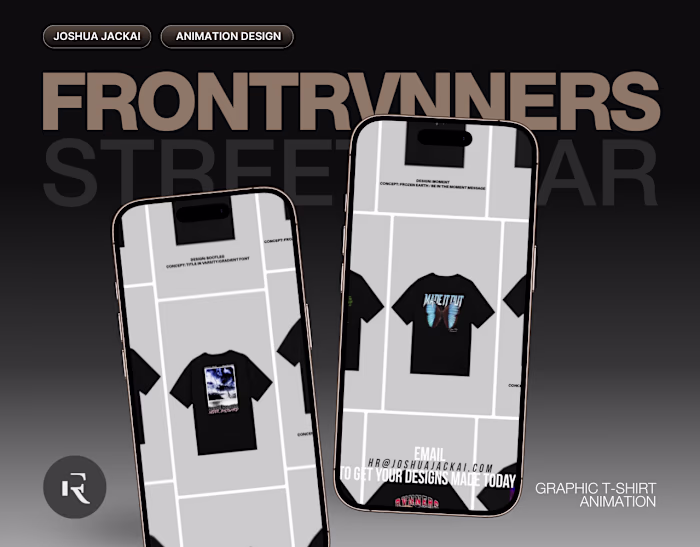 FRONTRVNNERS | Apparel Motion Design | Short Video