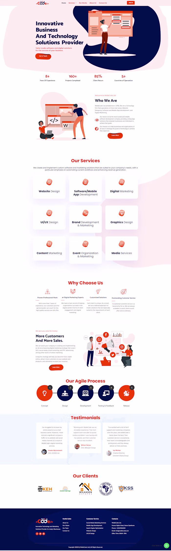 Webbcode.com Website Design