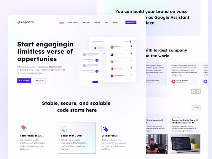 enpacto - chatbot development agency