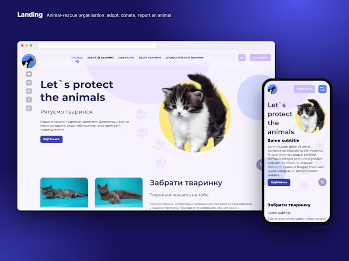 Zoopatrul — NGO website · donations