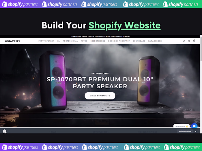 Revamp and Enhance dolphinaudio.com