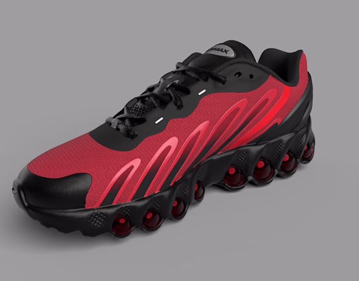 In Store Multimedia Display for Nike Tennis Shoes
