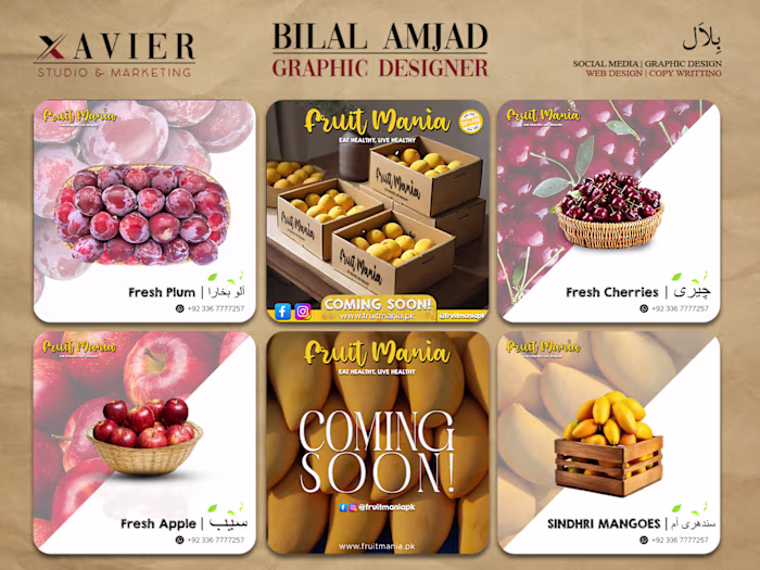 Professional Graphic Design & & Social Media Content